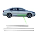 Хром молдинг, накладка двери передней правой Volkswagen Passat (NMS) USA B7 2011-15, B8 2015-18 561-853-516-A-2ZZ - изображение 1