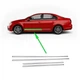 Хром молдинг, накладка двери передней левой Volkswagen Jetta 6 (2010-2018) 5C6-853-515-A-2ZZ - изображение 1