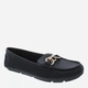 Женские мокасины Calvin Klein 172581944 36.5 Черные (1159817346) - изображение 1