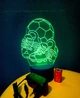3d-светильник Мяч и бутсы, 3д-ночник, несколько подсветок (батарейка+220В)), подарок для футбольного фаната - изображение 1
