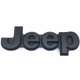 Эмблема надпись логотип Jeep (ABS, чёрный, матовый) 18,5*7,0 см - изображение 2
