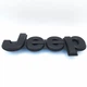 Эмблема надпись логотип Jeep (ABS, чёрный, матовый) 18,5*7,0 см - изображение 4