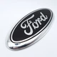 Емблема логотип Ford 144*58 мм (хром+чорний) 2N11-N425A52-AA - зображення 3
