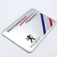 Емблема алюмінієва Peugeot Motorsport France 8,0*5,0 см - зображення 1