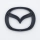 Эмблема руля Mazda (ABS, чёрный, глянец) 57*46 мм - изображение 5