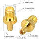 Переходник антенны TS9 male - SMA female для модема и роутера - изображение 3