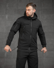 Тактический зимний костюм 3в1 Police SoftShell штаны+куртка+кофта M черный (89848) - изображение 9