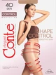 Колготы 40 Den женские Conte Control 2 р Коричневые (4811473004084) - изображение 1