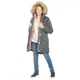 Куртка зимняя Merrell Girls Padded Jacket 11 лет (146 см) темно-серый (101377-N3-146) - изображение 4