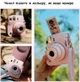 Чохол для фотоапарата Fujifilm Instax Mini 12 Blossom Pink / Розовий / підходить до камери Mini 9/11/12 - изображение 3