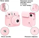 Чохол для фотоапарата Fujifilm Instax Mini 12 Blossom Pink / Розовий / підходить до камери Mini 9/11/12 - изображение 2