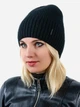 Шапка женская Malisa Гала 15-1374-LT-218 56-58 Черная - изображение 1