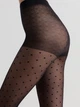 Колготы 20 Den женские Conte Elegant CE Fantasy Pois 19С-103СП 4 р Черные (4810226500613) - изображение 5