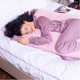 Подушка MirSon для вагітних і відпочинку Satin Stripe №8026 U-подібна Pink (2200006178644) - изображение 4