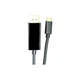 Кабель мультимедійний USB Type-C 3.1 Thunderbolt 3 (M) to DisplayPort (M) 1.8m 4K PowerPlant (CA911844) - изображение 2