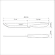 Кухонний ніж Tramontina Plenus Light Grey Meat 152 мм (23423/136) - изображение 5