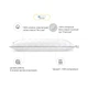 Подушка MirSon пухова Hand Made Royal Pearl 906 низька 60x60 (2200000555748) - изображение 2