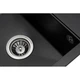 Мийка кухонна GRANADO MERIDA black shine (gr0301) - изображение 4