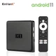 Смарт ТВ-приставка Kinhank G1: Amlogic S905X4, 4ГБ/32ГБ, 4K HDR10+, Dolby Vision&DolbyAudio, AV1, Wi-Fi 6, Chromecast, Android TV + Пульт з голосовим керуванням і Google Assistant - зображення 1