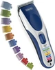 Набір для стрижки WAHL Color Pro Cordless, мережа+акум., гребінець, ножиці, сталь, синій - зображення 6