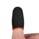 Игровые напальчники Carbon V1 для телефона игр смартфона планшета пубг пабг мобайл pubg mobile 1 пара Черный с красным - изображение 9