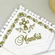 Крестильный набор для мальчика Family Tradition махра велюр с вышивкой белый Дубок-теремок - изображение 4