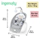 Детский шезлонг-качалка 2 в 1 Ingenuity Cuddle Lamb, 74451121188 - изображение 15