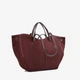 Сумка жіноча шкіряна шоппер велика Regina Notte Shopper 3782 Винний - зображення 3