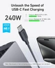 Кабель Anker 543 USB C to USB C 240W 3 м (A80E7) - зображення 2