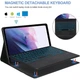 Чохол клавіатура для Samsung Galaxy Tab S9 Plus / S9 FE+ / S10+ 12.4 SM X810 X816 X610 X616 X820 X826 Bluetooth Keyboard with TP - изображение 5