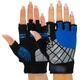 Перчатки для фитнеса спортивные Hard Touch Fitness Gloves 8089 размер M Black-Blue - изображение 1