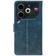 Чохол-книжка Crazy Horse Clasic для Tecno POVA 6 Neo Dark Blue (Front) (62111) - изображение 3