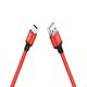 Зарядний кабель HOCO X14 Times Charging Type-C USB Cable (1m) Red/Black - изображение 2