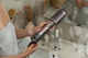 Фен-щітка Ardesto Brush Pink Touch, 1200Вт, 2 темп. режими, LED-дісплей, функція іонізації , 4 насадки, сірий+ рожевий (HD-CR300PT) - изображение 3