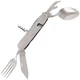 Мультитул туристический с ложкой и вилкой RIAS G13 6в1 Silver (7_01271) - изображение 1