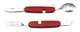 Мультитул туристический с ложкой и вилкой RIAS A674 mini 4в1 Red (7_01275) - изображение 2