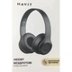 Бездротові накладні навушники HAVIT HV-H632BT Bluetooth з мікрофоном та підтримкою MicroSD Чорні X-MX-49615 - зображення 5