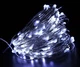 Светодиодная гирлянда нить "Роса" 10 м, 100 LED, холодный белый, питание USB (от павербанка или блочка) WX022 - изображение 1