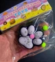 Игрушка антистресс сквиш Лапка котика, 7см, Серый - изображение 10