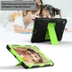 Чохол ARM Standart Apple iPad Air 2 (9.7") протиударний з відкидною підставкою Black/Green - зображення 5