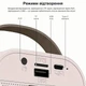 Бездротова портативна Bluetooth колонка з караоке-системою на 2 мікрофони EVIO K12 (Бежевий) - зображення 9