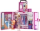 Игровой набор Барби Двухэтажный шкаф Мечты с куклой и одеждой Barbie Fashionistas Dream Closet (HGX57) - изображение 1