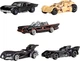 Коллекционный набор машинок Hot Wheels Batman 85th Anniversary Vehicles Batmobile Бэтмобиль (JBG93) - изображение 2