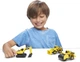 Набір металевих машинок CAT Construction Little Machines Metal Steam Roller/Excavator/Wheel Loader Metal Міні-техніка 3 шт (82274) - зображення 2