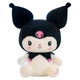 Большая Плюшевая Аниме Игрушка Мягкая Куроми Черно-Белая Hello Kitty 95 см - изображение 1