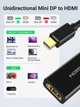 Адаптер UGREEN MD112 Mini-DisplayPort to HDMI 4K@30Hz Black (40360) - изображение 6