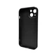 Защитный чехол-накладка AG Glass Matt Frame Color Logo для Apple iPhone 15 Graphite Black (AGMattFrameiP15Black) - изображение 2