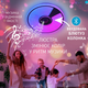 Музична світлодіодна люстра SONG RGB 60W R- SMART-380×70-WHITE/CHROME/SHINY-220-IP20 - зображення 5