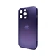 Защитный чехол-накладка AG Glass Matt Frame Color Logo для Apple iPhone 11 Pro Deep Purple (AGMattFrameiP11PPurple) - изображение 1