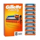 Сменные картриджи для бритья (лезвия кассеты) мужские Gillette Fusion 5 8 шт - изображение 5
